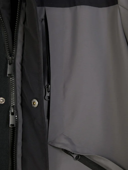 Short Color Block Coat