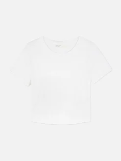 Short Sleeve Cropped Sweater