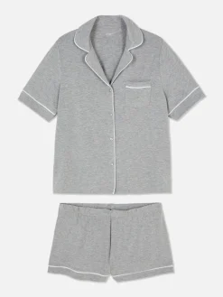 Short Sleeve Jersey Pajamas