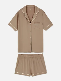 Short Sleeve Jersey Pajamas