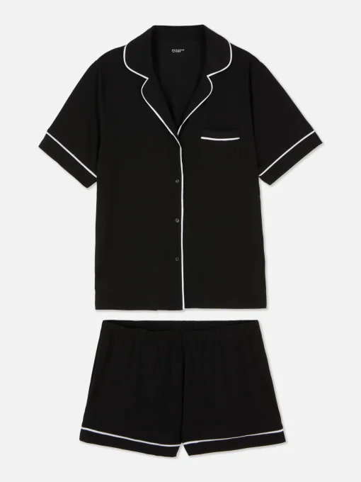 Short Sleeve Jersey Pajamas