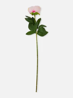 Single Stem Faux Peony