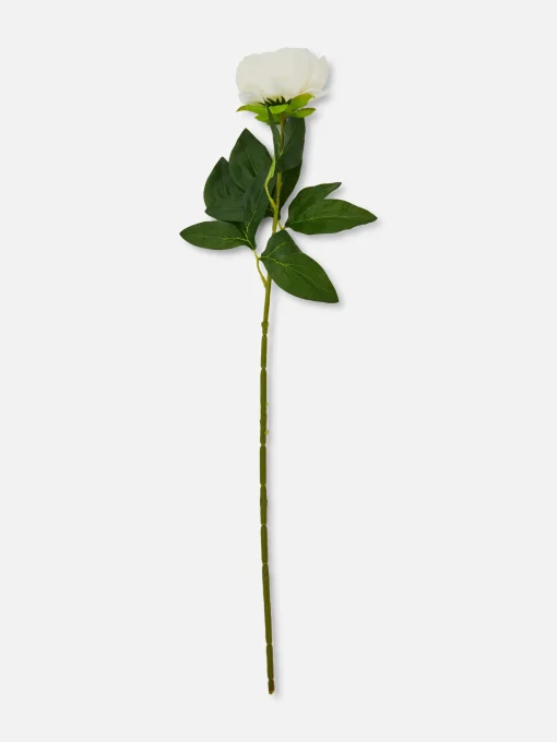 Single Stem Faux Peony