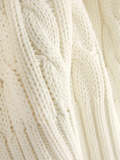 Sleeveless Cable Knit Tank