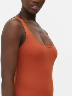 Sleeveless Jersey Midi Dress