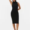 Sleeveless Midi Knit Dress