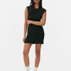 Sleeveless Textured Bodycon Mini Dress
