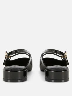 Slingback Double Strap Mary Janes