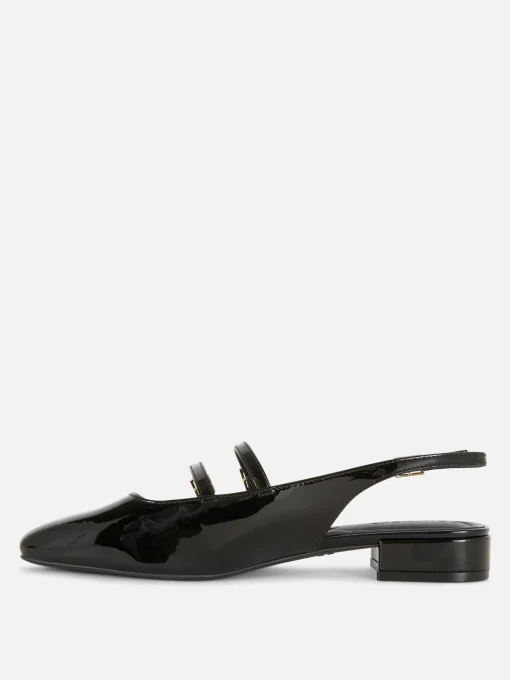 Slingback Double Strap Mary Janes
