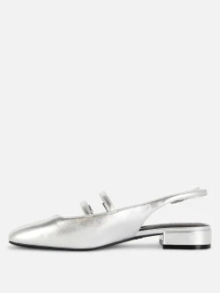 Slingback Double Strap Mary Janes