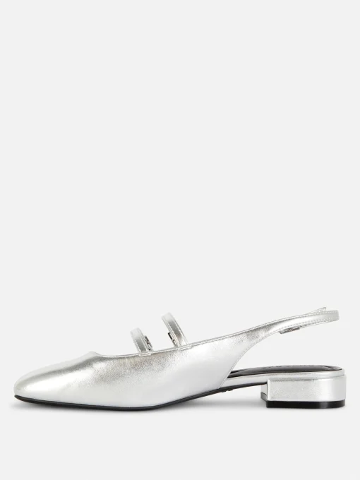 Slingback Double Strap Mary Janes