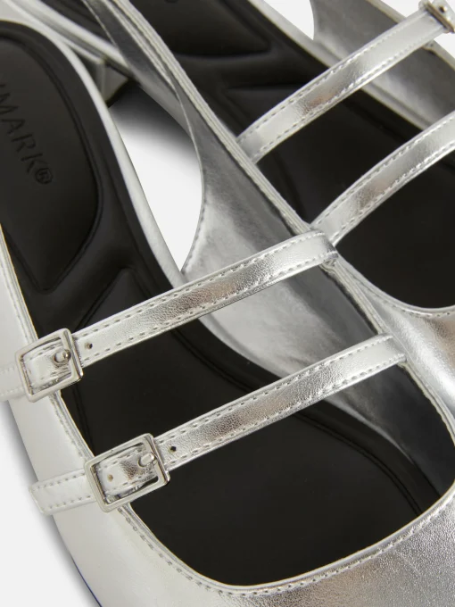 Slingback Double Strap Mary Janes