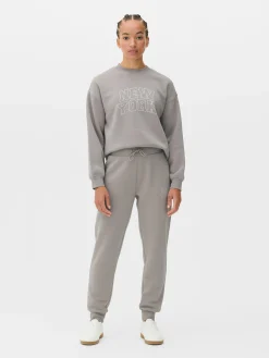 Slogan Crew Neck Sweatshirt