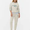 Slogan Crew Neck Sweatshirt