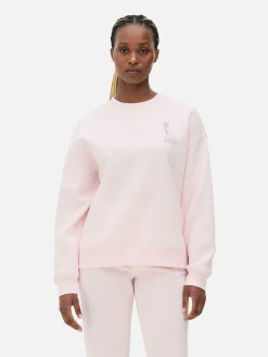 Slogan Crew Neck Sweatshirt