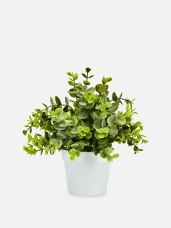Small Faux Eucalyptus Plant