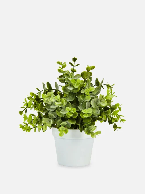 Small Faux Eucalyptus Plant