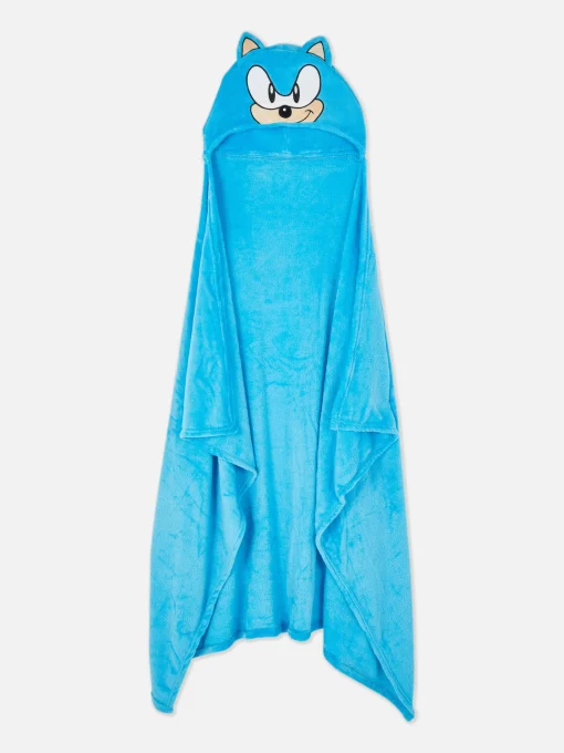Sonic The Hedgehog Hooded Throw