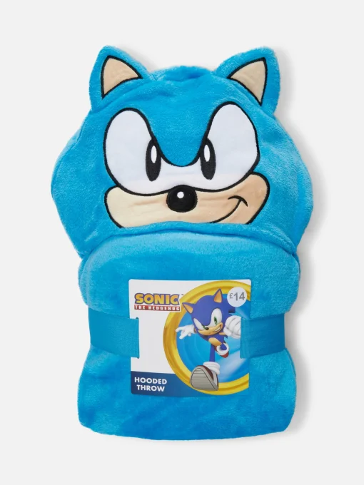 Sonic The Hedgehog Hooded Throw