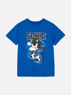 Sonic The Hedgehog Print T-Shirt
