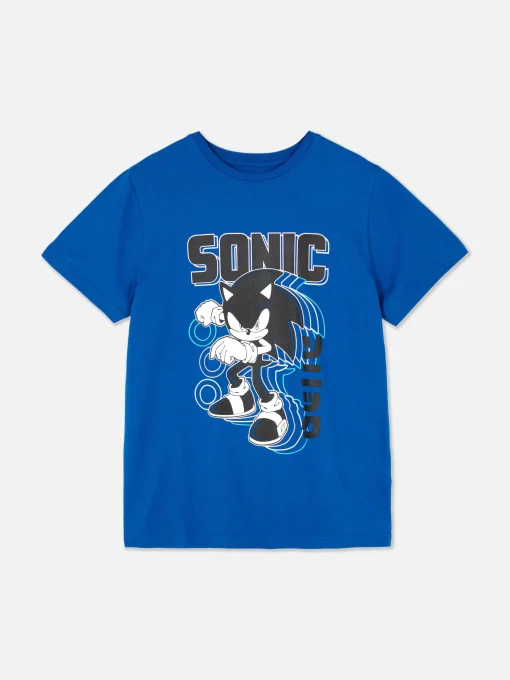 Sonic The Hedgehog Print T-Shirt