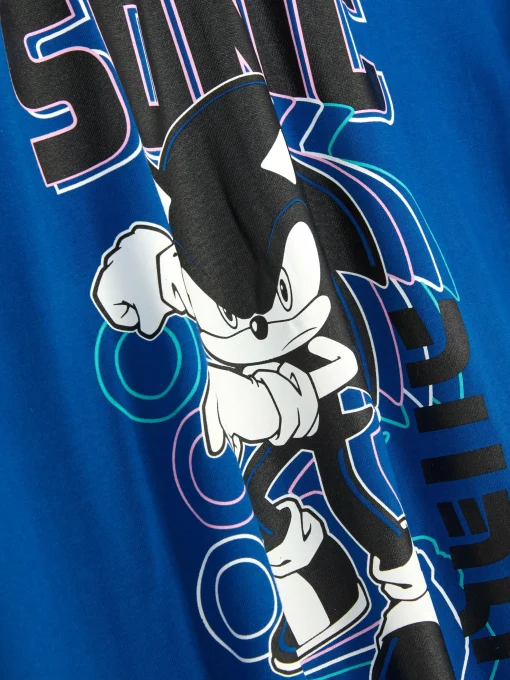 Sonic The Hedgehog Print T-Shirt