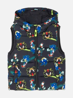 Sonic The Hedgehog Sonic And Shadow Puffer Vest