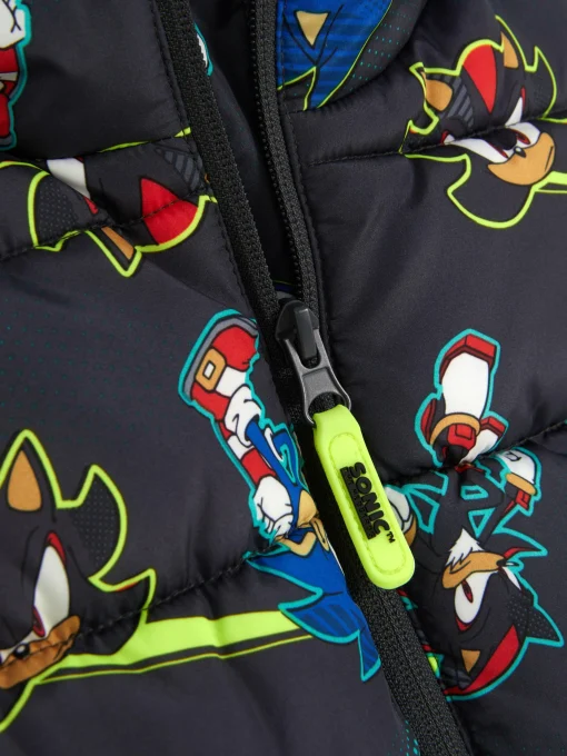 Sonic The Hedgehog Sonic And Shadow Puffer Vest