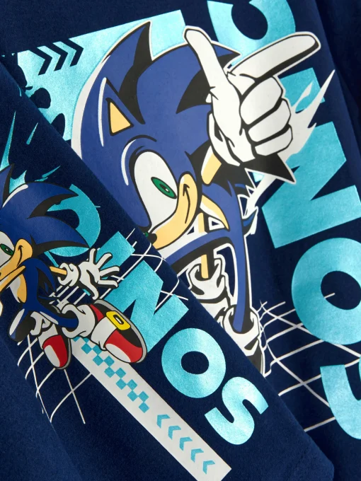 Sonic The Hedgehog T-Shirt And Shorts Pajama Set