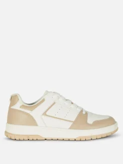 Sporty Paneled Low Tops