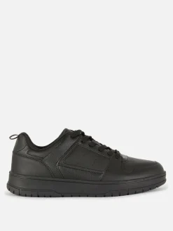 Sporty Paneled Low Tops