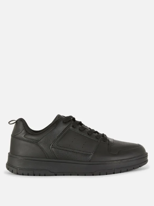 Sporty Paneled Low Tops