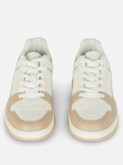 Sporty Paneled Low Tops