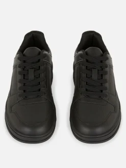 Sporty Paneled Low Tops