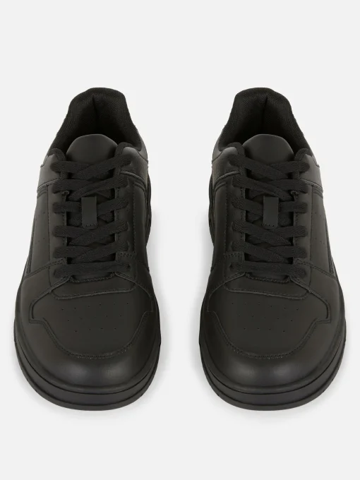 Sporty Paneled Low Tops