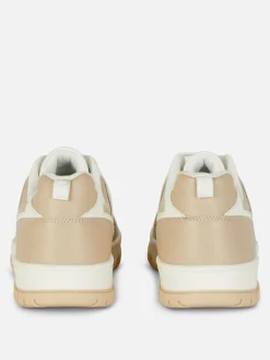 Sporty Paneled Low Tops