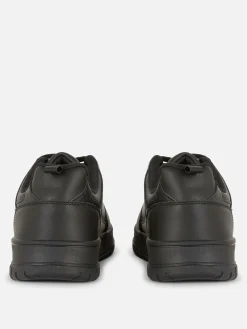 Sporty Paneled Low Tops