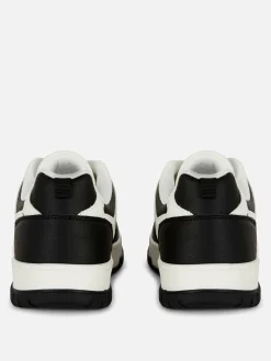 Sporty Paneled Low Tops