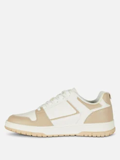 Sporty Paneled Low Tops