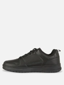 Sporty Paneled Low Tops