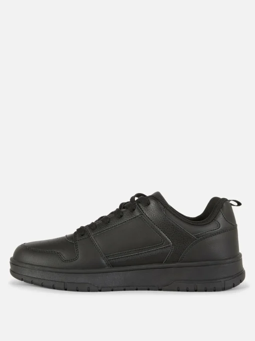 Sporty Paneled Low Tops