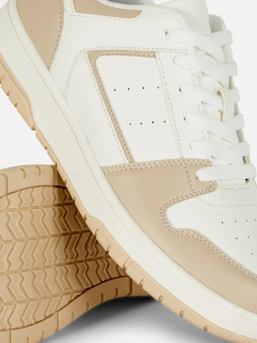Sporty Paneled Low Tops