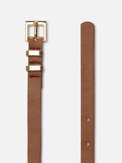 Square-Buckle Belt