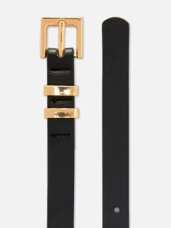 Square-Buckle Belt