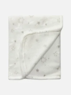 Star Print Fleece Blanket