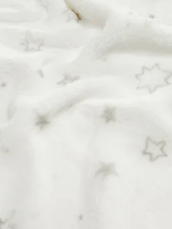 Star Print Fleece Blanket