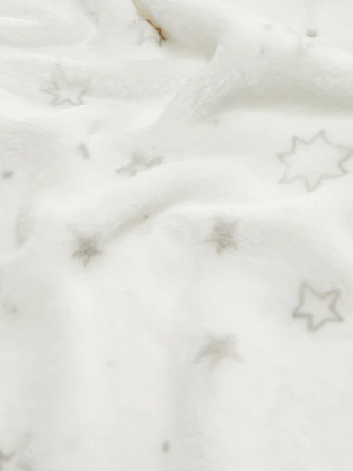 Star Print Fleece Blanket