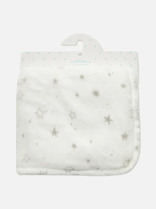 Star Print Fleece Blanket