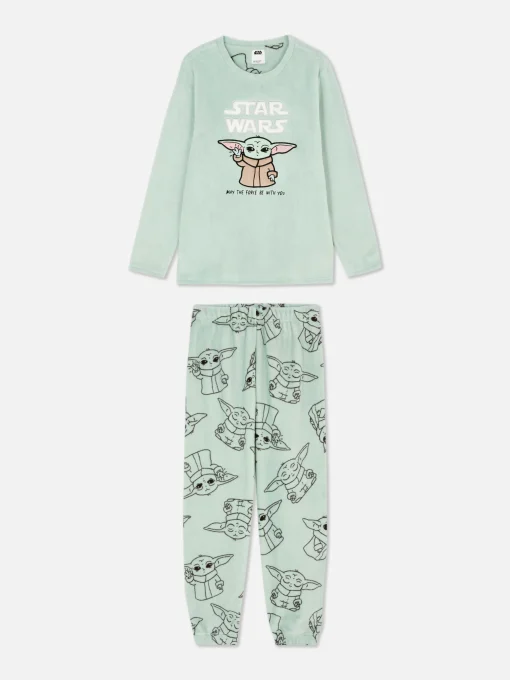 Star Wars Baby Yoda Fleece Pajama Set