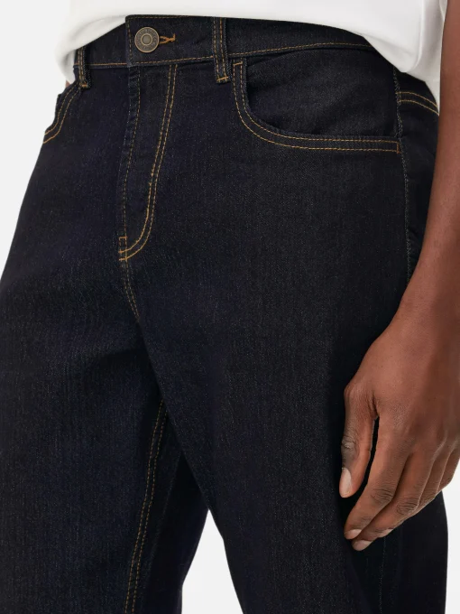 Straight Fit Denim Jeans